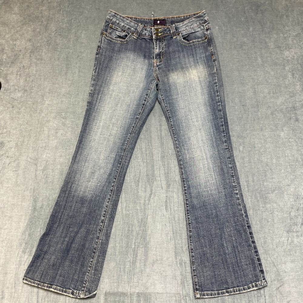 Morbid Jeans Womens 32x31 Blue Denim Everyday Wear Trendy Classic Bootcut Leg